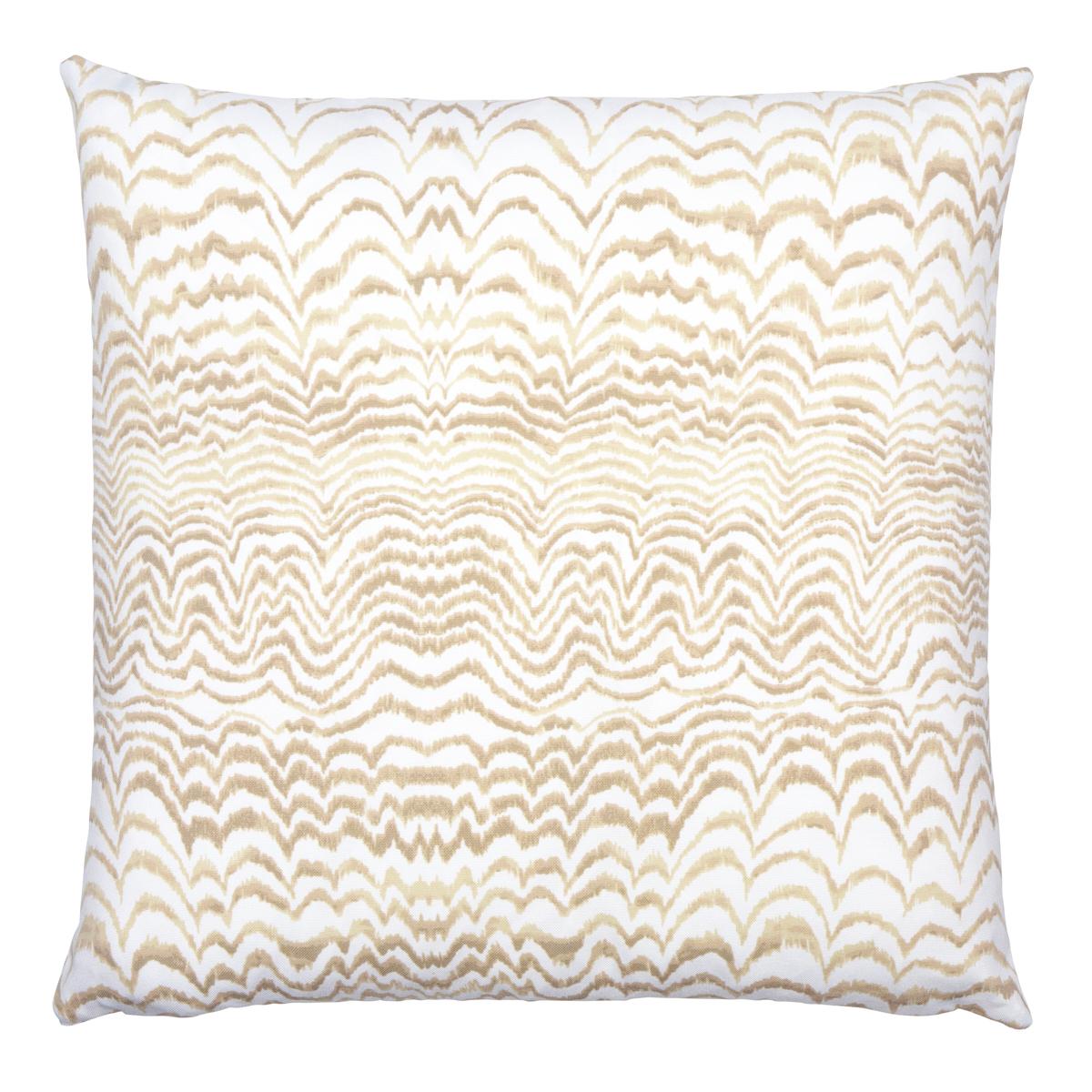 Ink Wave Print I/O Pillow 20 " For Sale
