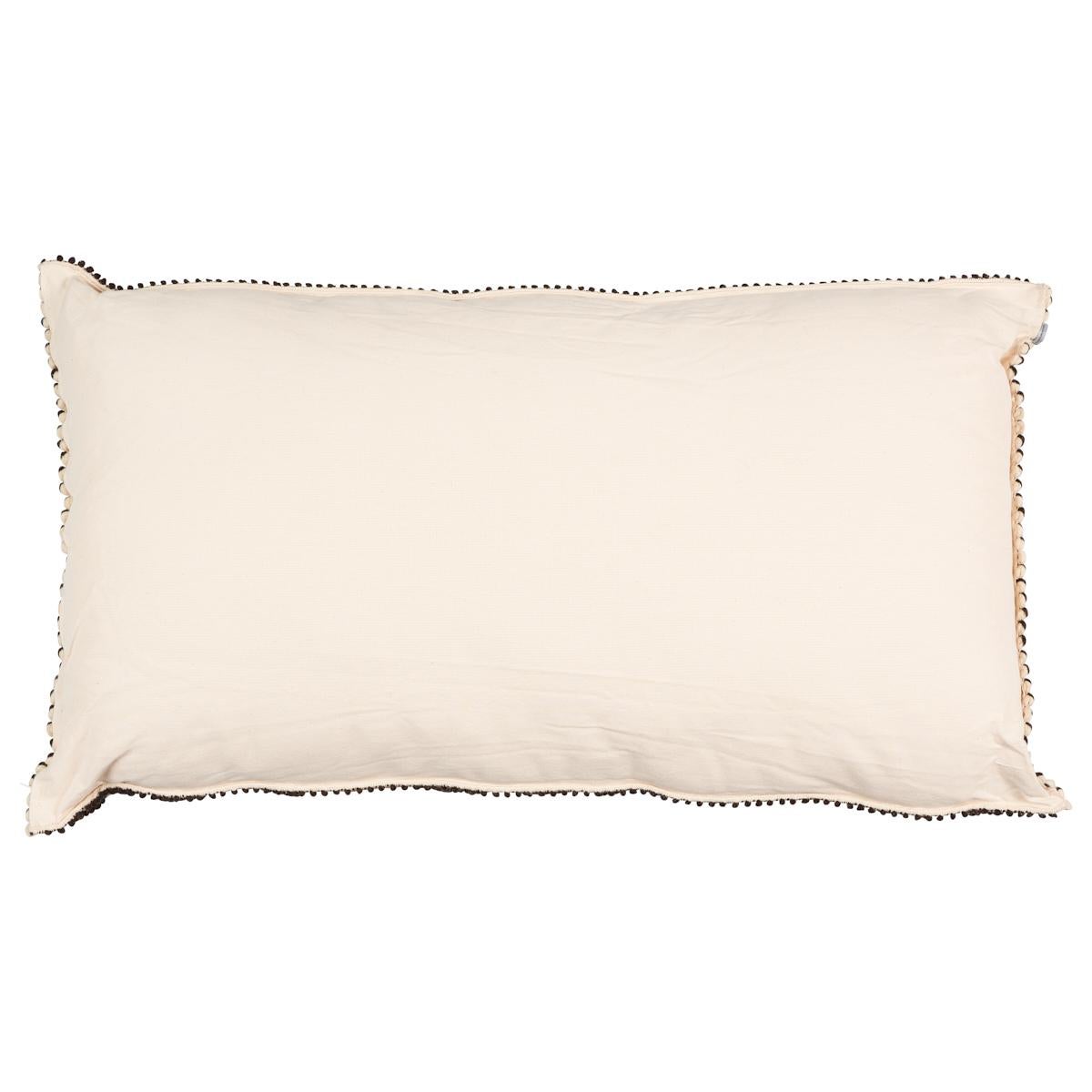 The Kara pillow is handwoven and crafted in Italy. Using traditional weaving techniques, these Sardinian pillows are a study in texture that demand to be admired. Pillow includes feather/down fill insert.

*If out of stock, lead-time is 15-20