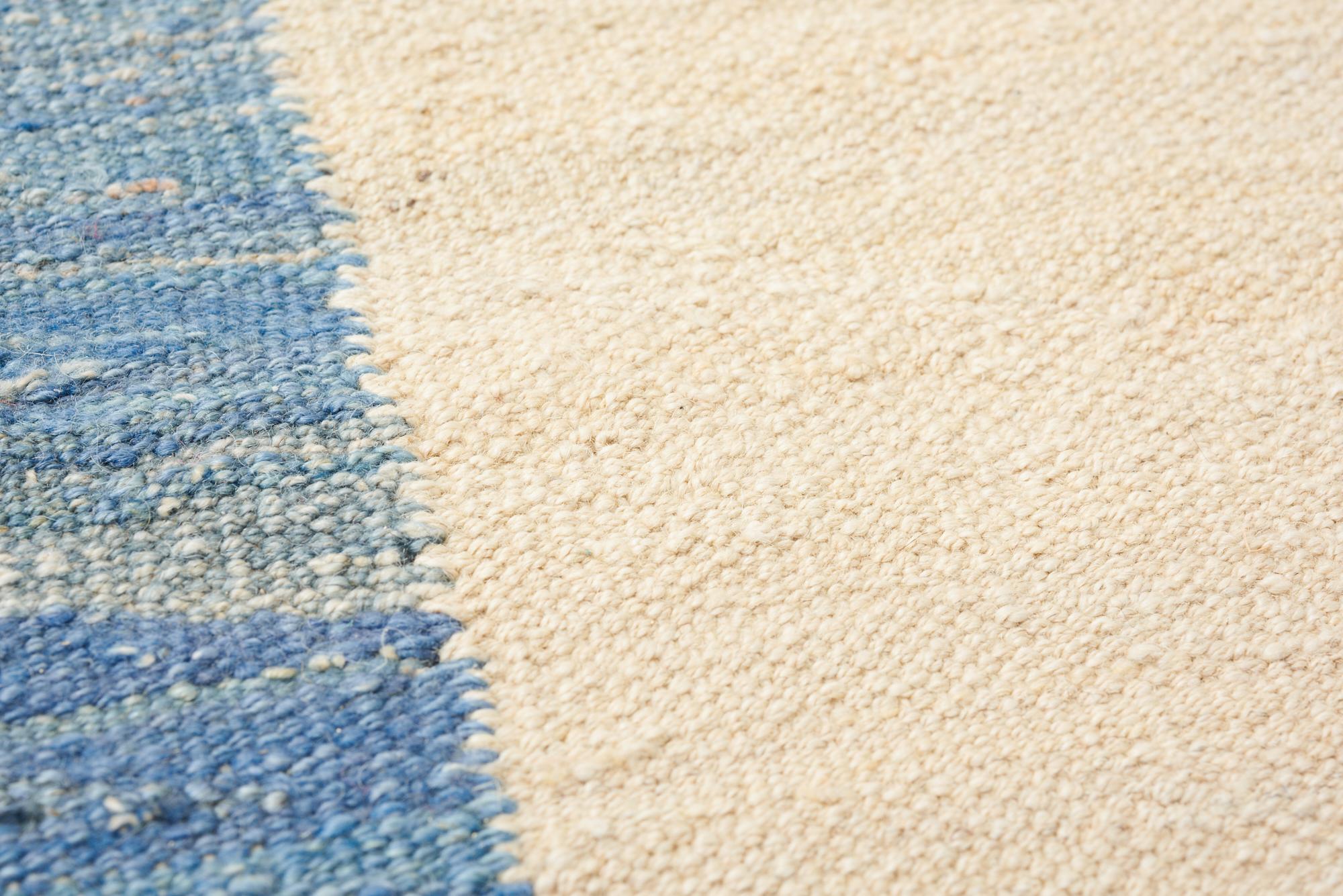 Contemporary Schumacher Kilim Area Rug in Handwoven Wool, Patterson Flynn