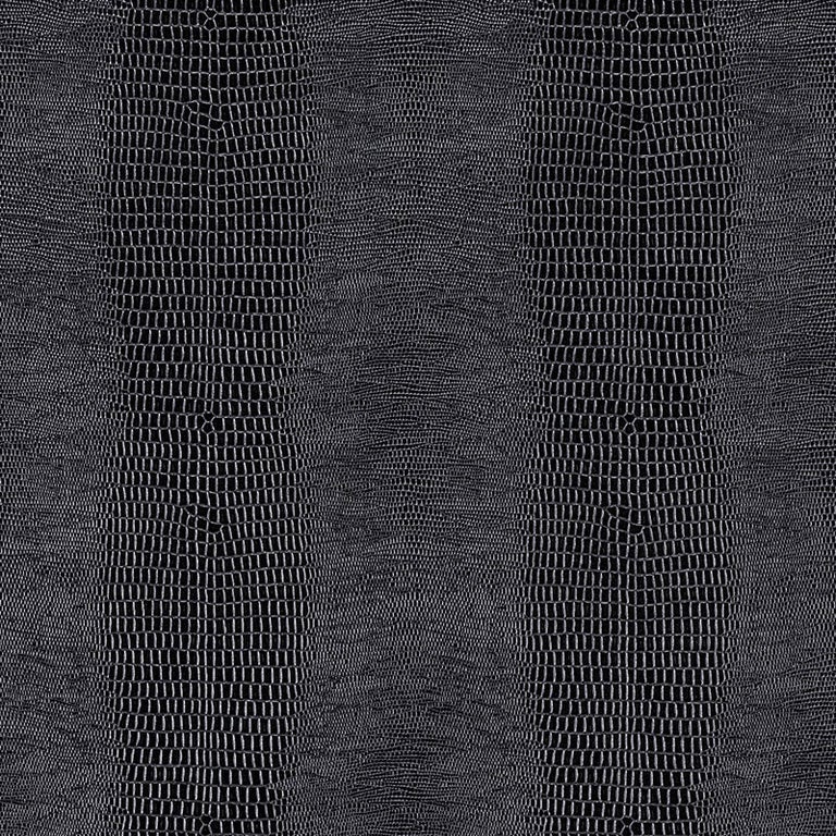 Schumacher Komodo Wallpaper in Black Orchid For Sale at 1stDibs