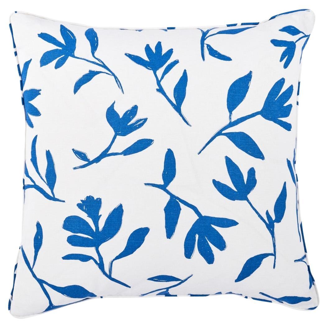 Schumacher Laurel in Navy 22" Pillow