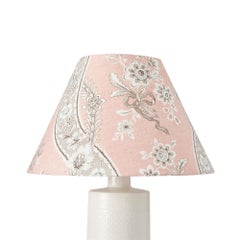 Schumacher Le Castellet Blush Linen Lampshade