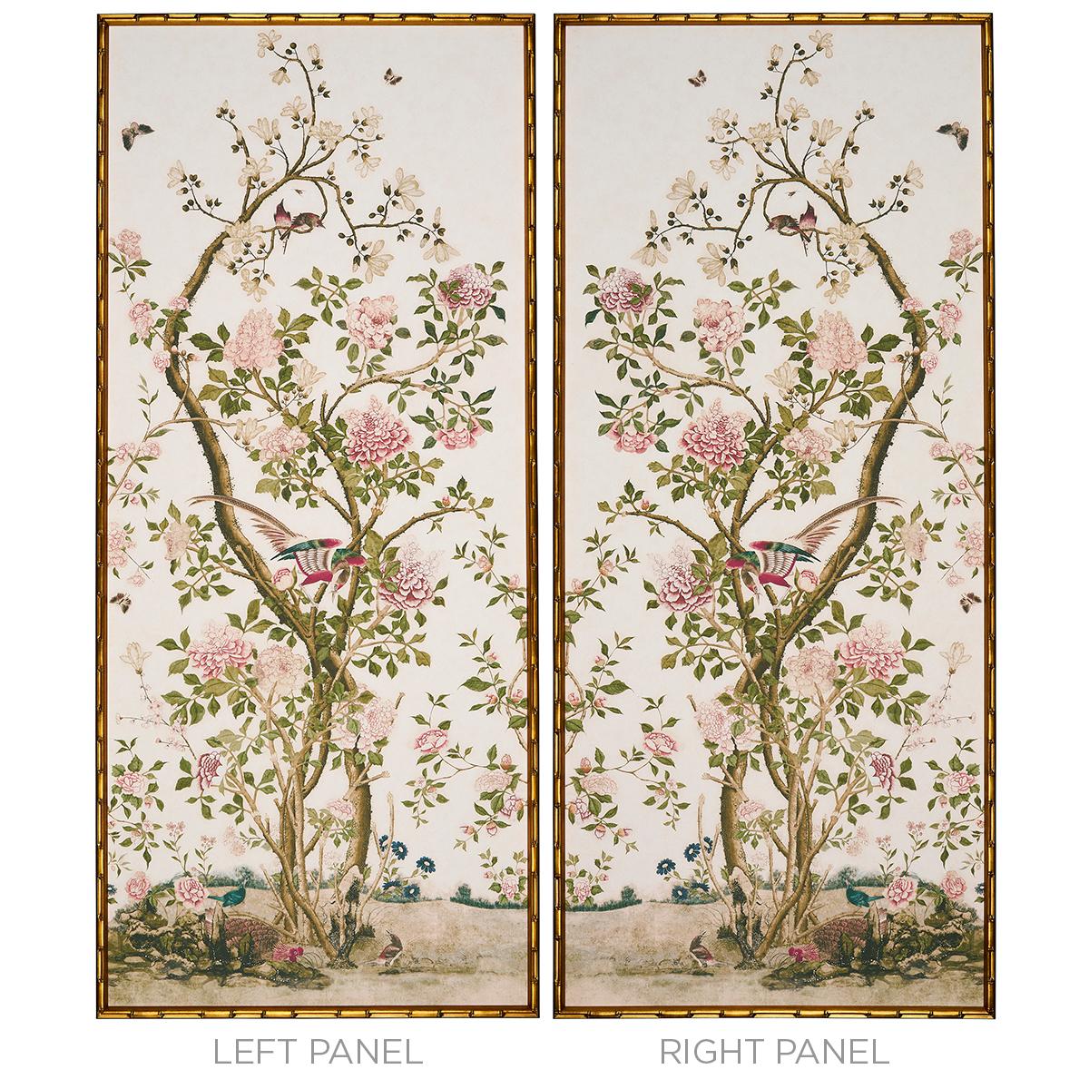 Modern Schumacher Les Oiseaux Art Panel, Right