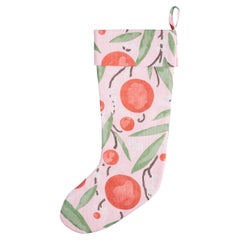 Schumacher Limited Edition Mirabelle Christmas Stocking in Cherry & Blush