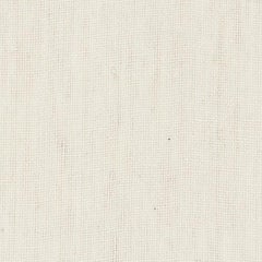 Schumacher Linen Gesso Wallpaper In White