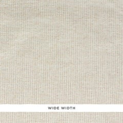 Schumacher Linen & Paperweave Wallpaper In Greige