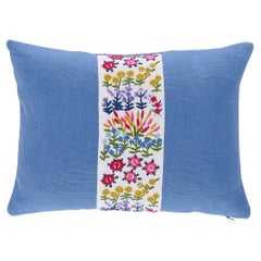 Schumacher Lula Embroidered Pillow In Ivory
