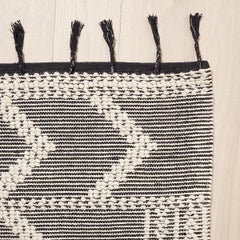 Schumacher Malta French Knot 5' x 7' Rug In Charcoal