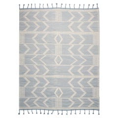 Schumacher Malta French Knot 5' x 7' Rug In Sky