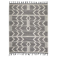 Schumacher Malta French Knot 8' x 10' Rug In Charcoal