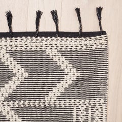 Schumacher Malta French Knot 9' x 12' Rug In Charcoal