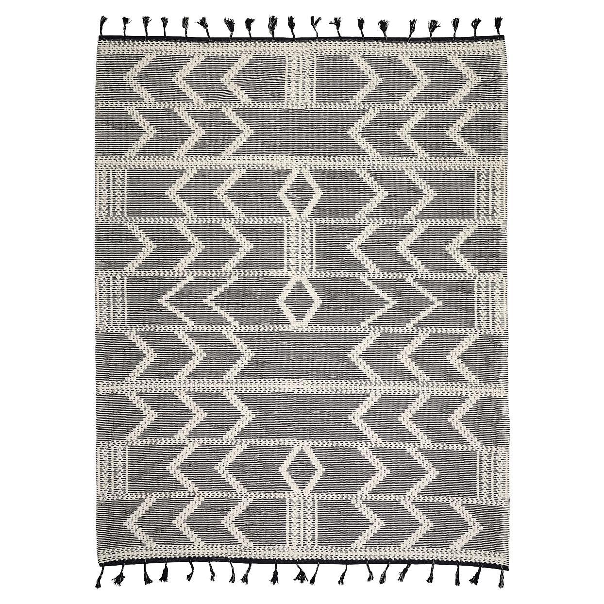 Schumacher Malta French Knot 9' x 12' Rug In Charcoal