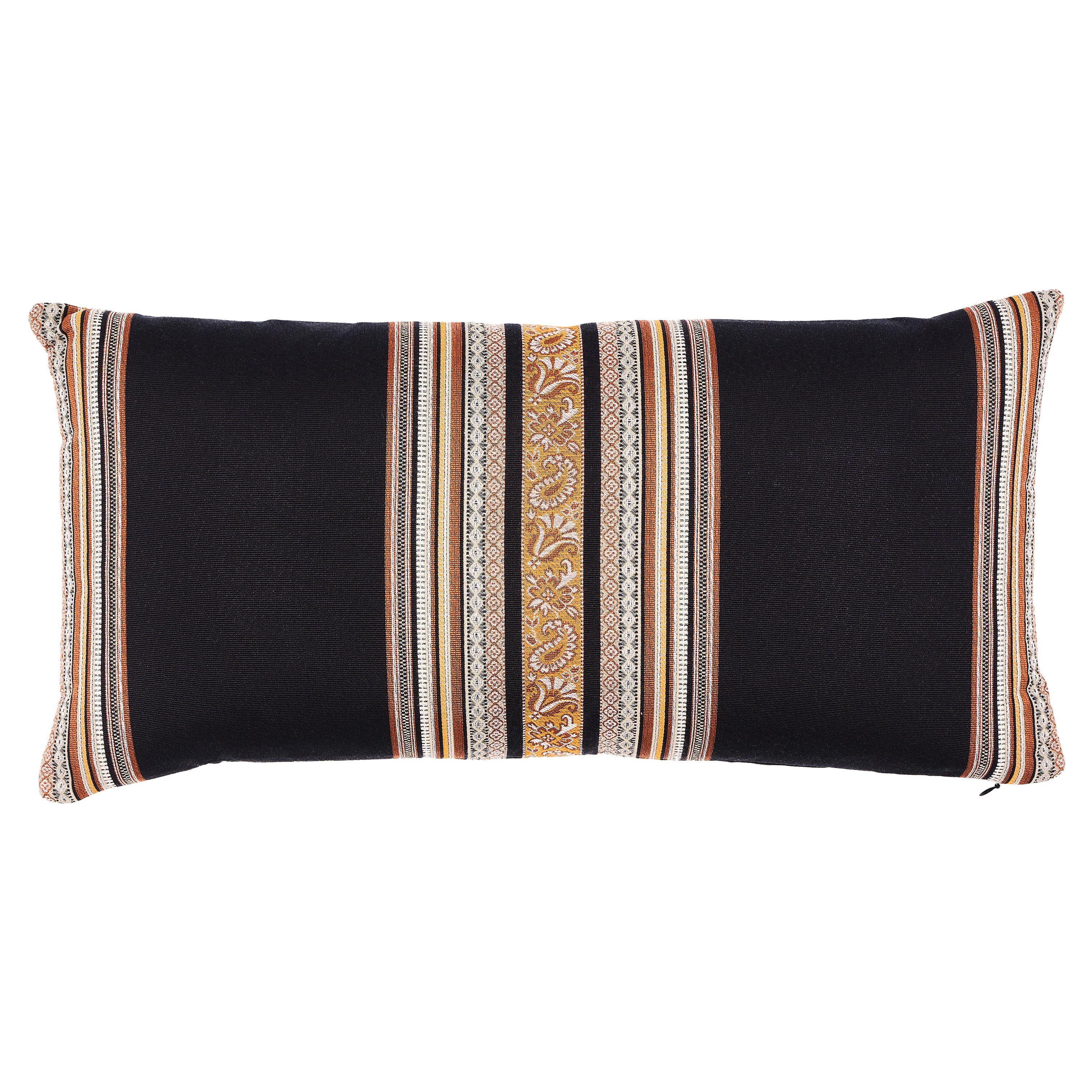 Cuscino Schumacher Markova a righe in nero