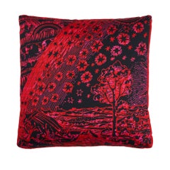 Schumacher Modern Toile 20" Pillow