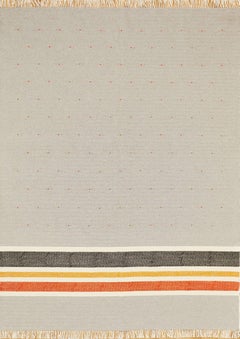 Schumacher Modesto Area Rug in Handwoven Cotton & Wool, Patterson Flynn