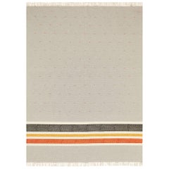 Schumacher Modesto Area Rug in Handwoven Cotton & Wool, Patterson Flynn