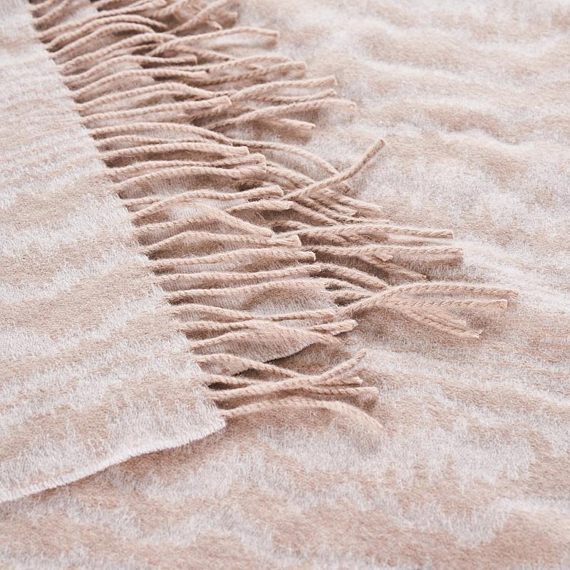 Featuring a lustrous pattern that ripples like water, our Moire Throw—based on our Incomparable Moire, a classic Schumacher pattern—is subtle and sophisticated and lets the luxury of the fibers shine. Made from the softest Italian cashmere and
