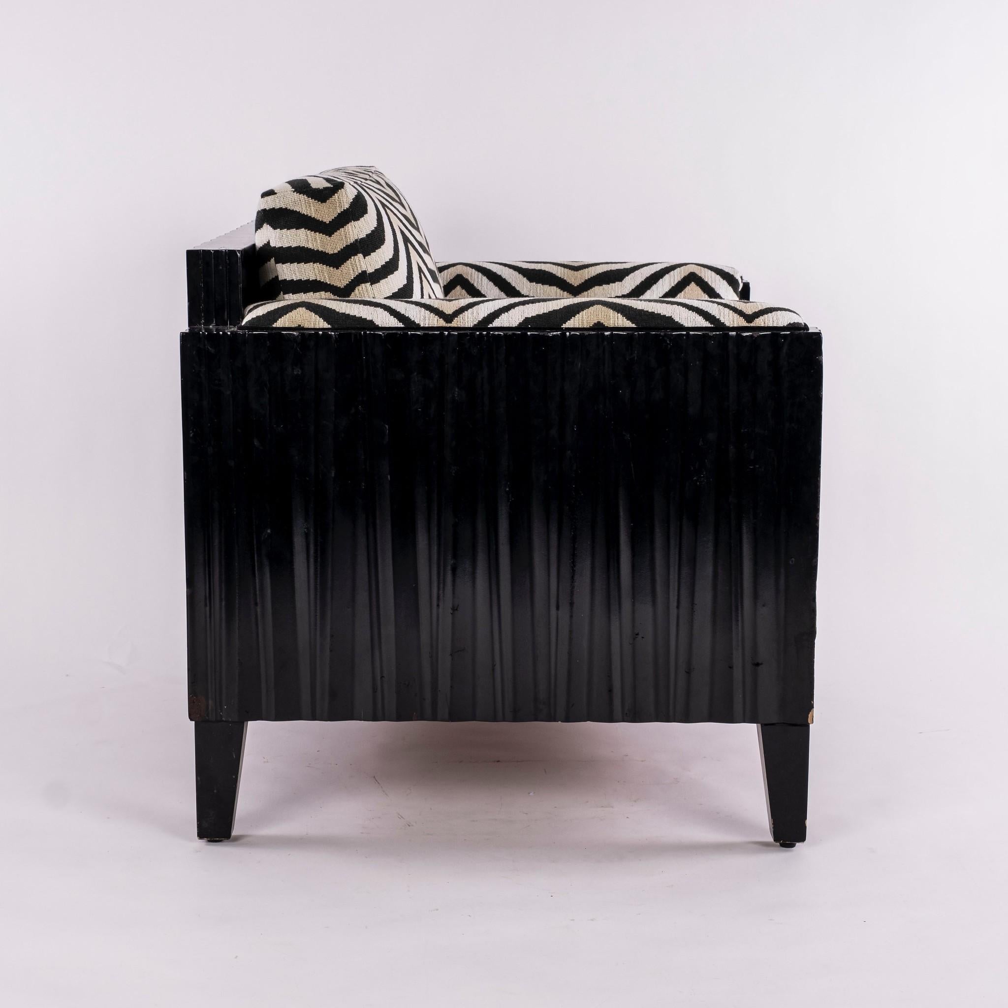 English Schumacher Neisha Crosland Deco Style Club Chair