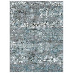 Schumacher Nexus Area Rug in Hand-Knotted Wool & Silk by Patterson Flynn Martin
