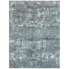 Schumacher Nexus Area Rug in Hand-Knotted Wool & Silk by Patterson Flynn Martin