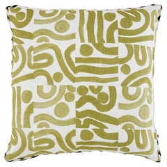 Coussin Schumacher Ocean en Khaki de 50,8 cm