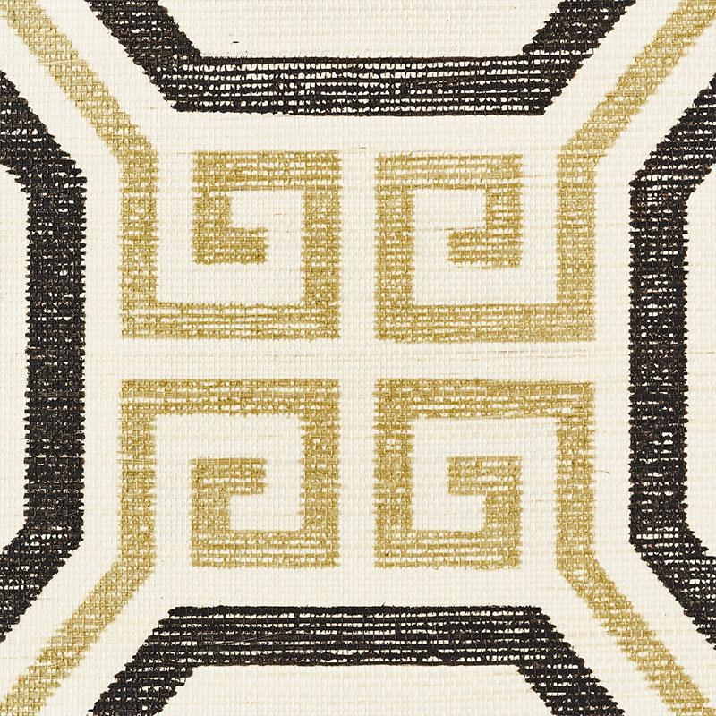 An eye-catching octagonal pattern accented with Greek keys, Octavia takes on a different look depending on whether it's printed on a sisal, paperweave or metallic ground.

• Sold in 8 yard increments. 


• Match: Straight
 