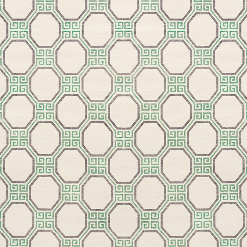 An eye-catching octagonal pattern accented with Greek keys, Octavia takes on a different look depending on whether it's printed on a sisal, paperweave or metallic ground.

• Sold in 8 yard increments. 


• Match: Straight
 