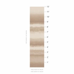 Schumacher Orissa Sisal Wallpaper Mural in Sand