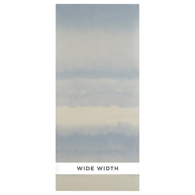 Schumacher - Peinture murale en papier peint Orissa Sisal dans le ciel en vente