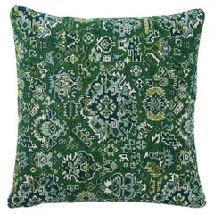 Schumacher Pallay Epingle in Emerald 20" Pillow