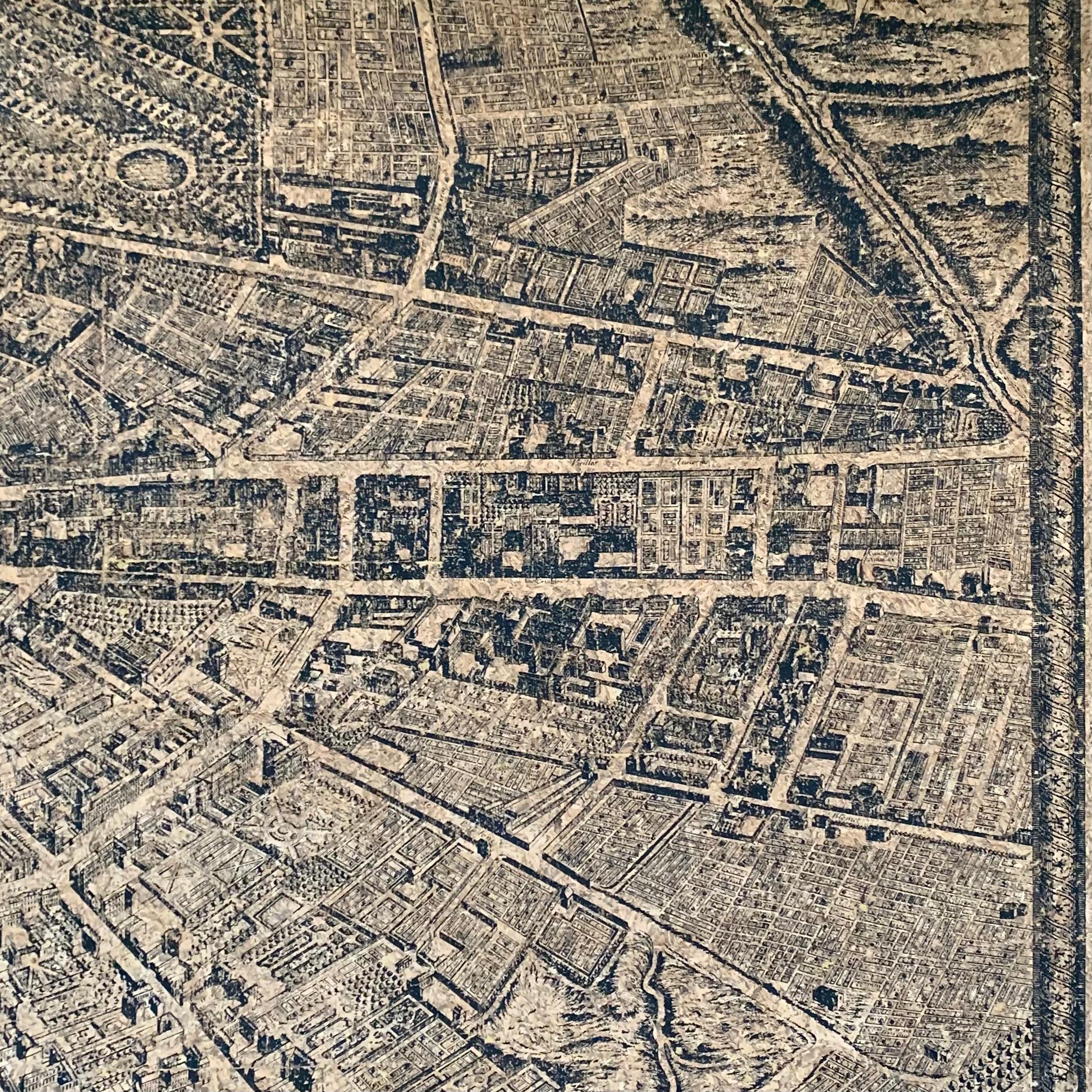 Schumacher Paris Naturkork La Cité 1734 Tapete Französisch Fototapete Wandbild  im Angebot 3