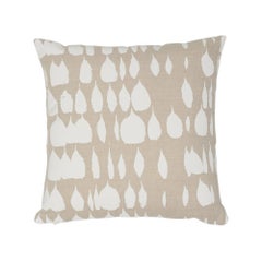 Schumacher Queen of Spain Natural Cotton Two-Sided Pillow