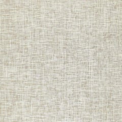 Table de cocktail Quotidian Mitsu tissée couleur perle recouverte de tissu Schumacher