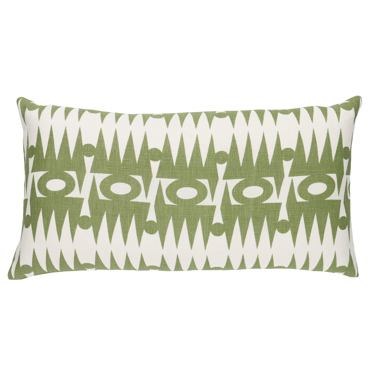 Ra Pillow in Green, 24x12" For Sale