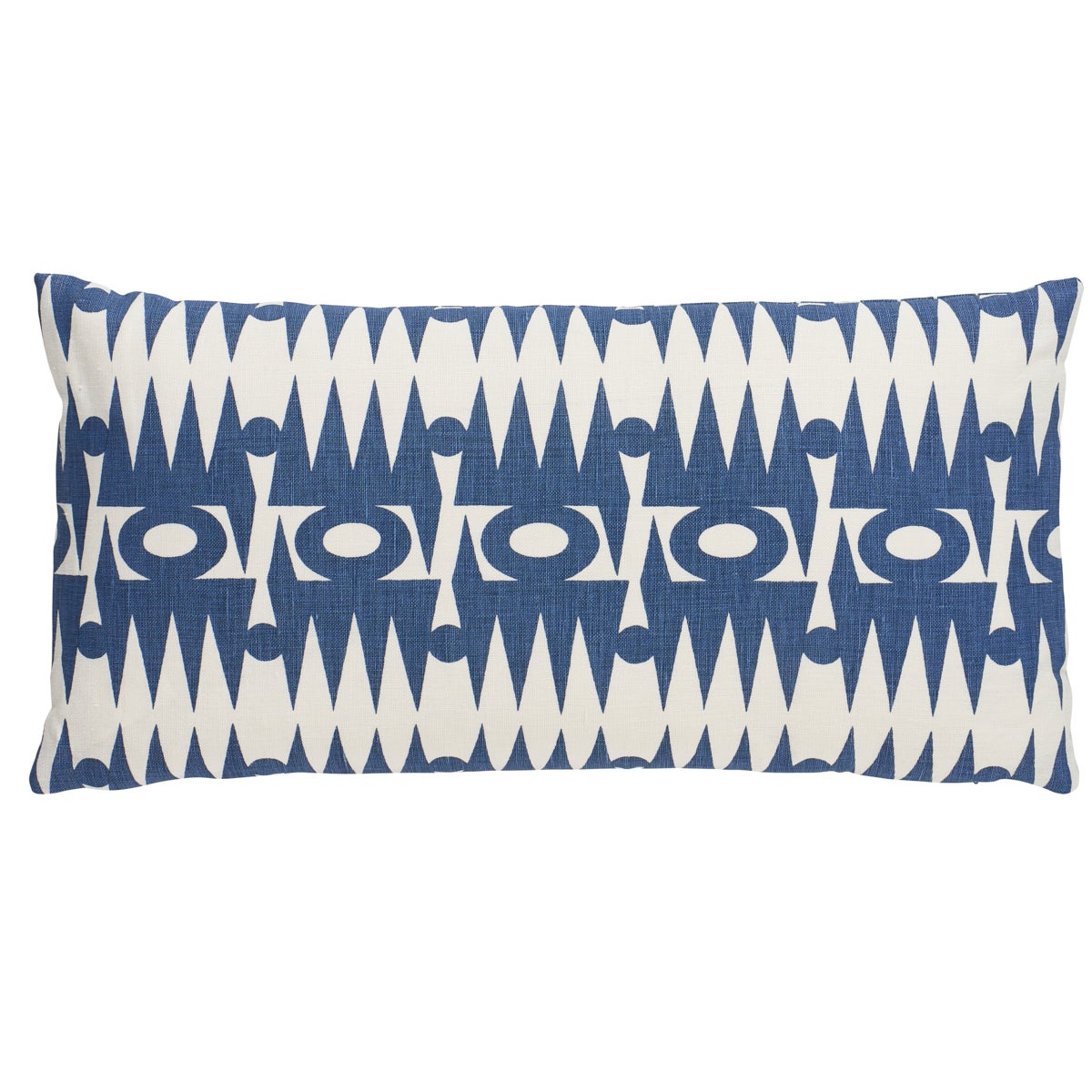 Ra Pillow in Navy, 24x12" For Sale