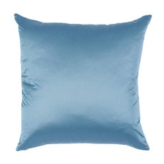 Schumacher Raja Embroidery Pillow in Sky