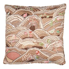 Schumacher coussin Rolling Hills 50,8 cm en Mocha