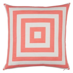 Roxbury I/O Pillow in Coral, 20"