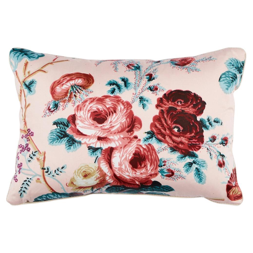 Schumacher Salisbury Chintz 16" x 11" Pillow For Sale