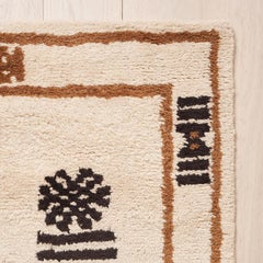 Schumacher Samsun 9' x 12' Morrocan Wool Rug In Carbon