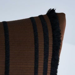 Schumacher Senza Satin Stripe Pillow