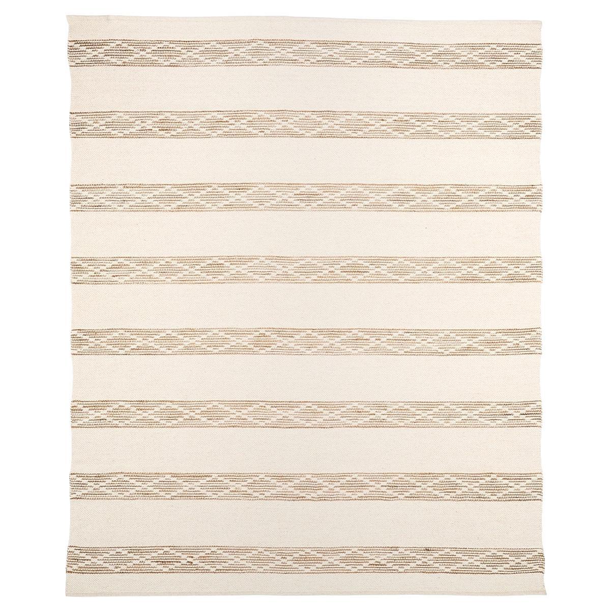 Schumacher Sequoia Stripe 9' x 12' Jute Rug In Natural For Sale