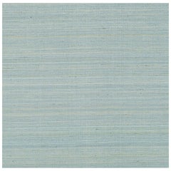 Schumacher Shaded Silk Wallpaper in Aqua