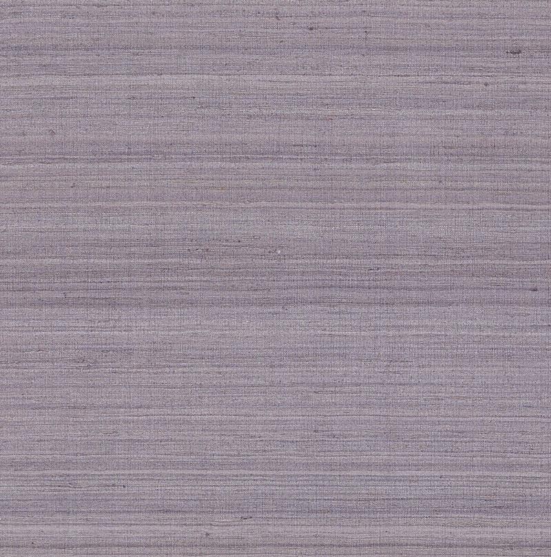 Schumacher Shaded Silk Wallpaper in Thistle