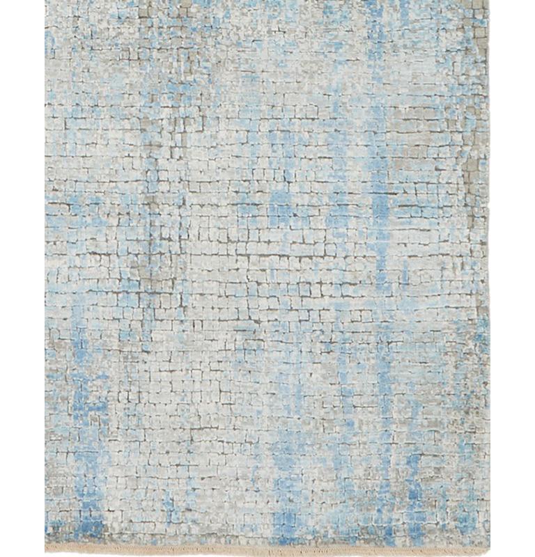 Indian Schumacher Small Midday Rug in Hand-Knotted Wool by Patterson Flynn Martin