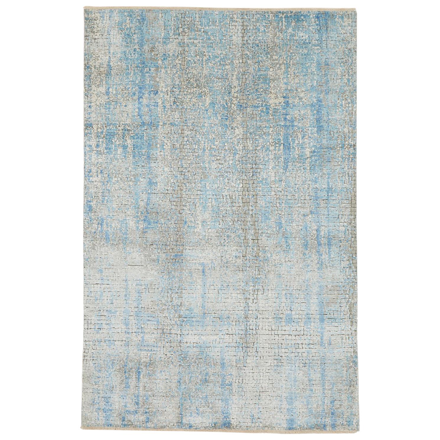 Schumacher Small Midday Rug in Hand-Knotted Wool by Patterson Flynn Martin