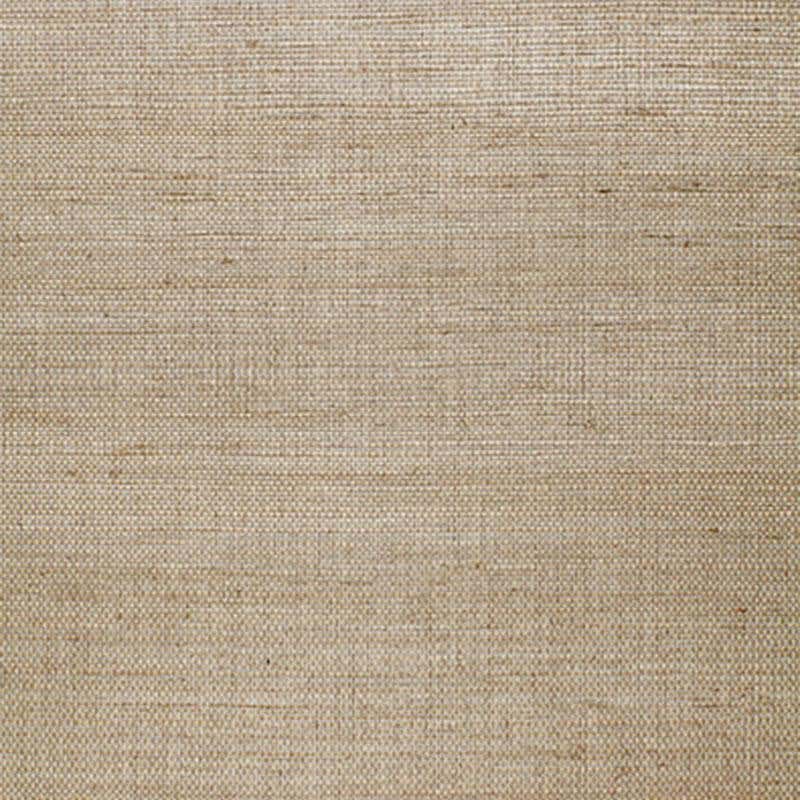 Schumacher Suwon Sisal Wallpaper in Champagne For Sale at 1stDibs