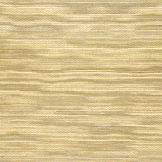 Schumacher Twiggy Sisal Wallpaper In Gold On Ivory For Sale at 1stDibs