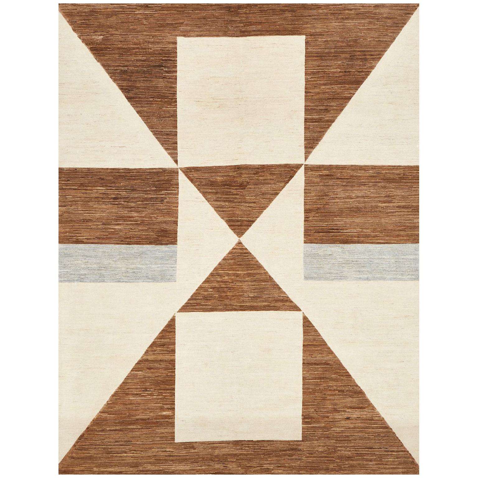 Schumacher Tenaya Area Rug in Hand-Knotted Wool by Patterson Flynn Martin