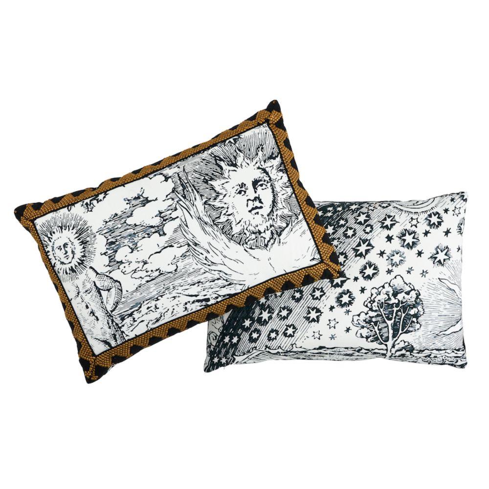 Mid-Century Modern Coussin en toile Tim & Modern de Schumacher en vente